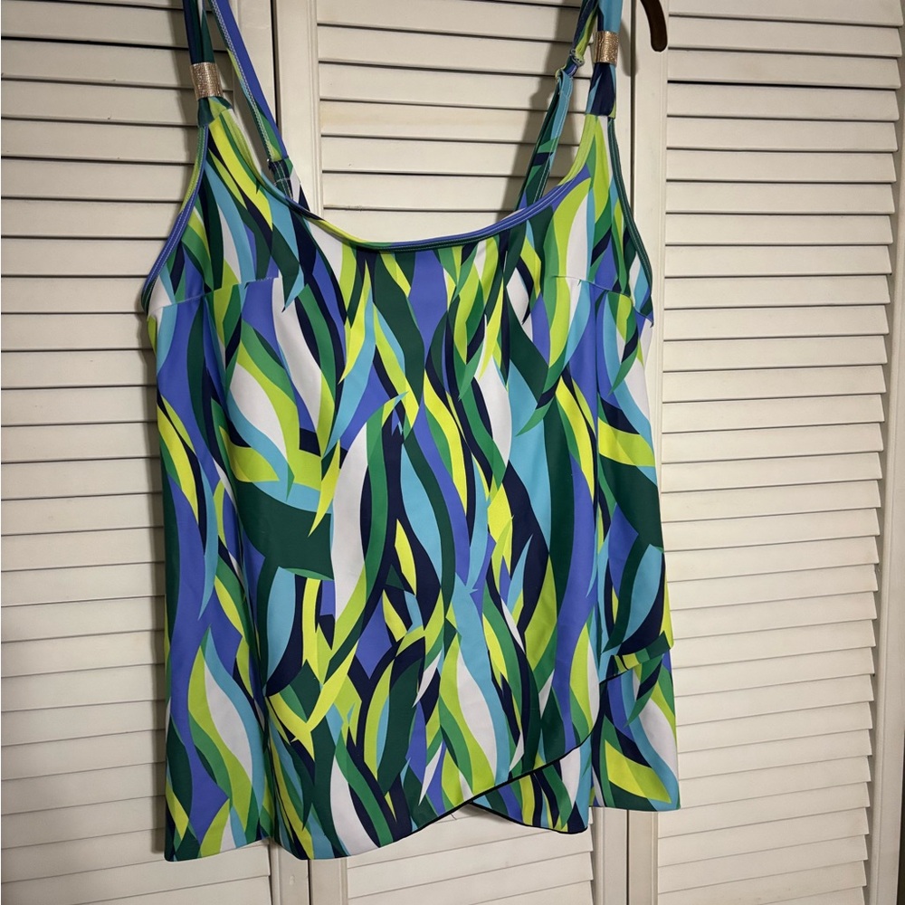 Vibrant Multicolor Swimsuit